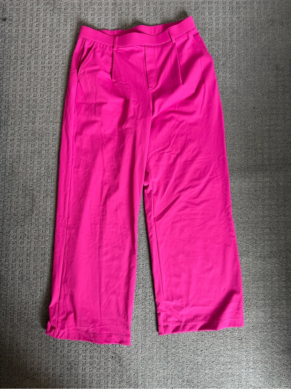 HALARA Hot Pink Wide-Leg Pants